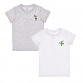 Σετ Chicco με δύο βαμβακερά μπλουζάκια με στάμπα κάκτου για μωρό Chicco 246184 