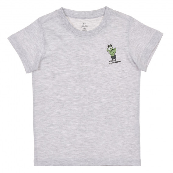 Σετ Chicco με δύο βαμβακερά μπλουζάκια με στάμπα κάκτου για μωρό Chicco 246189 5