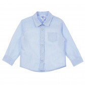 Chicco μπλε βαμβακερό πουκάμισο για μωρό Chicco 246290 