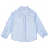 Chicco μπλε βαμβακερό πουκάμισο για μωρό Chicco 246293 4