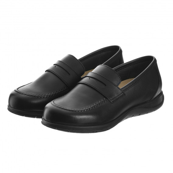Κομψά δερμάτινα παπούτσια Chicco σε μαύρο χρώμα Chicco 246902 