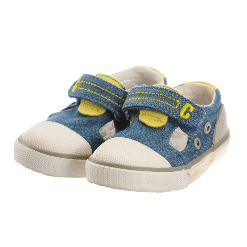 Παιδικά πάνινα παπούτσια τζιν  247007