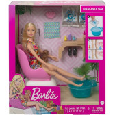 Κούκλα σε σαλόνι σπα για μανικιούρ και πεντικιούρ Barbie 247238 