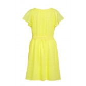 Φόρεμα με εικονική διακόσμηση, κίτρινο Name it 247259 