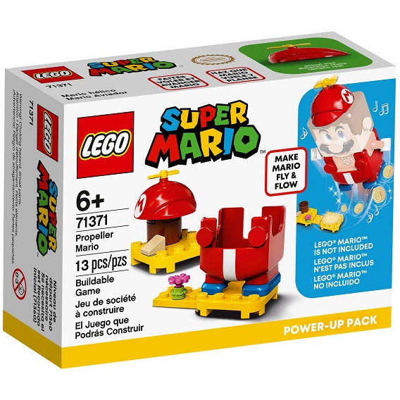 Κατασκευαστής 13 εξαρτημάτων - Συσκευασία πρόσθετων Propeller Mario Lego 247503 