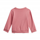 Σετ αθλητικής μπλούζας με παντελόνι French Terry, ροζ Adidas 247672 5