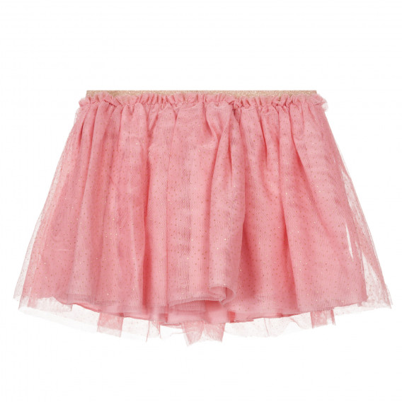 Βαμβακερή φούστα με τούλι, ροζ Chicco 248059 