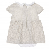 Βαμβακερό φόρεμα τύπου σώματος με λουλουδάτο τύπωμα για ένα μωρό Chicco 248074 4
