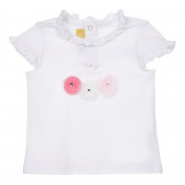 Βαμβακερό μπλουζάκι Σ 'αγαπώ για ένα μωρό, λευκό Chicco 248096 