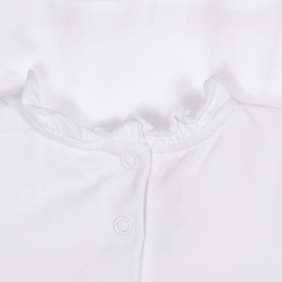 Βαμβακερό μπλουζάκι Σ 'αγαπώ για ένα μωρό, λευκό Chicco 248098 3