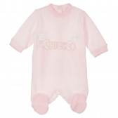 Βαμβακερό φορμάκι με επωνυμία απλικέ για μωρό, ροζ Chicco 248200 