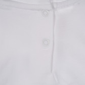 Βαμβακερή μπλούζα με γραφικό σχέδιο για ένα μωρό, λευκό. Chicco 248292 3