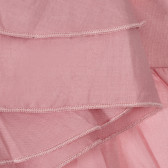 Βαμβακερή μπλούζα με βολάν, σε ροζ χρώμα Chicco 248320 3