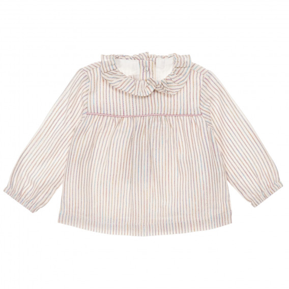 Ριγέ μπλούζα με γυαλιστερά νήματα για ένα μωρό, πολύχρωμα Chicco 248326 
