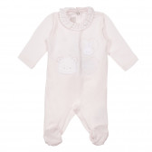 Βαμβακερό φορμάκι με βολάν για ένα μωρό, ροζ Chicco 248362 