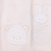 Βαμβακερό φορμάκι με βολάν για ένα μωρό, ροζ Chicco 248363 2