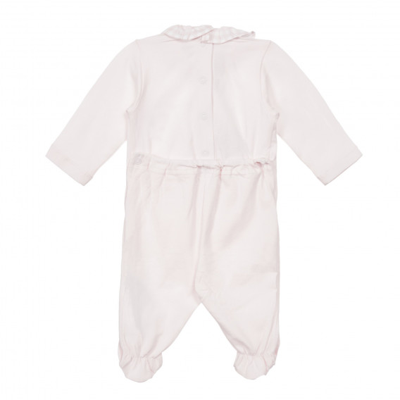 Βαμβακερό φορμάκι με βολάν για ένα μωρό, ροζ Chicco 248365 4