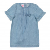 Βαμβακερό φόρεμα τζιν για ένα μωρό, μπλε Chicco 248378 