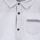 Βαμβακερό πουκάμισο με εικονικό σχέδιο για μωρό, γαλάζιο Chicco 248473 2