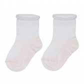 Σετ από δύο παιδικές κάλτσες, σε λευκό Chicco 248494 3