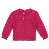 Βαμβάκι πουλόβερ με απλικέ καρδιά για ένα μωρό, ροζ Chicco 248513 4