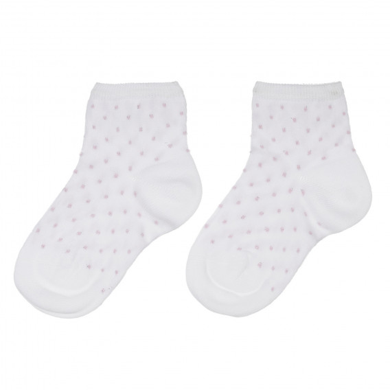 Σετ από δύο ζευγάρια κάλτσες με γυαλιστερά νήματα για ένα μωρό Chicco 248534 3