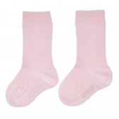Κάλτσες με το λογότυπο της μάρκας για ένα μωρό, ροζ Chicco 248561 
