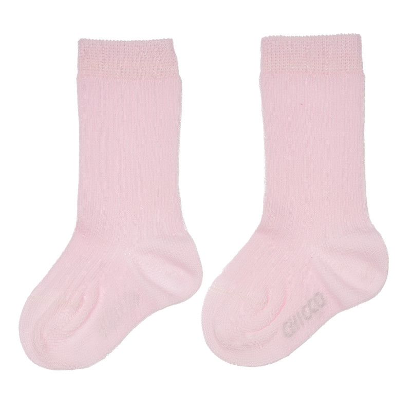Κάλτσες με το λογότυπο της μάρκας για ένα μωρό, ροζ  248561