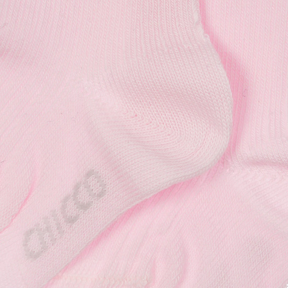 Κάλτσες με το λογότυπο της μάρκας για ένα μωρό, ροζ Chicco 248562 2