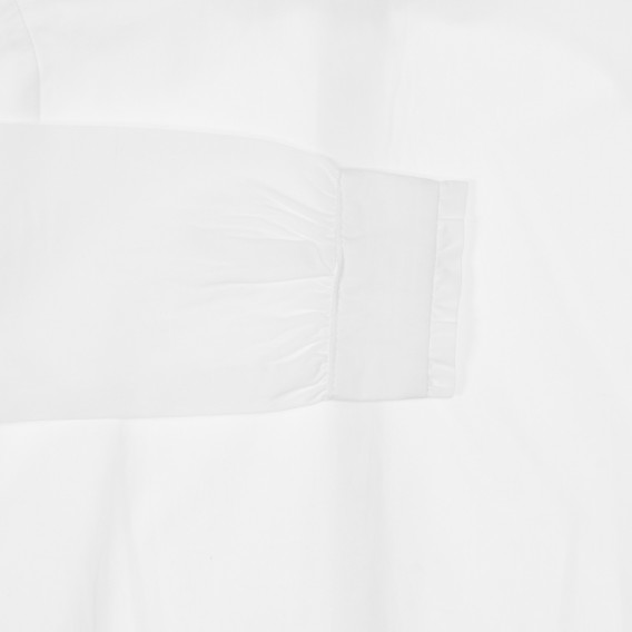 Βαμβακερό πουκάμισο με βολάν, λευκό Chicco 248628 3