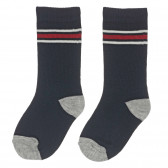 Σετ τριών ζευγαριών κάλτσες, μπλε και γκρι Chicco 248641 5