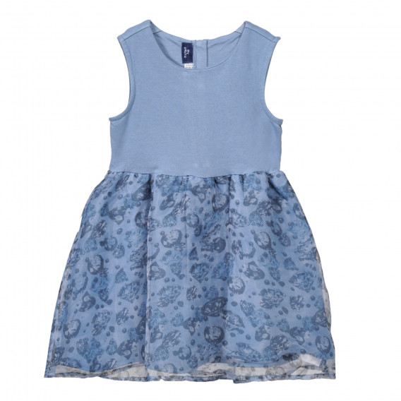 Φόρεμα με εικονικό σχέδιο, σε μπλε χρώμα Chicco 248679 