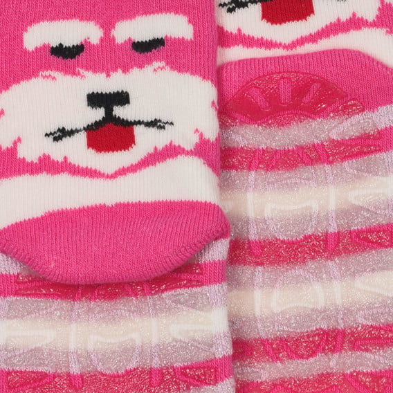 Κάλτσες με γραφικό σχέδιο, σε ροζ χρώμα Chicco 248703 2