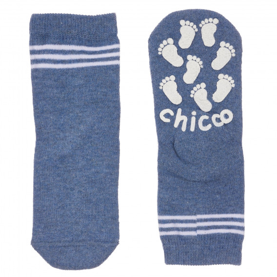 Κάλτσες με το λογότυπο της μάρκας, ανοιχτό μπλε Chicco 248708 