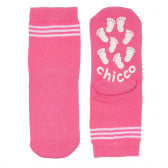 Κάλτσες με το λογότυπο της μάρκας, ροζ Chicco 248710 