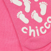 Κάλτσες με το λογότυπο της μάρκας, ροζ Chicco 248711 2