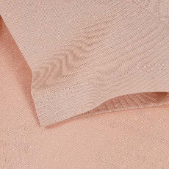 Μπλουζάκι από οργανικό βαμβάκι με σχέδιο θάλασσας, ροζ Name it 248795 4