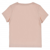 Μπλουζάκι από οργανικό βαμβάκι με σχέδιο θάλασσας, ροζ Name it 248796 5