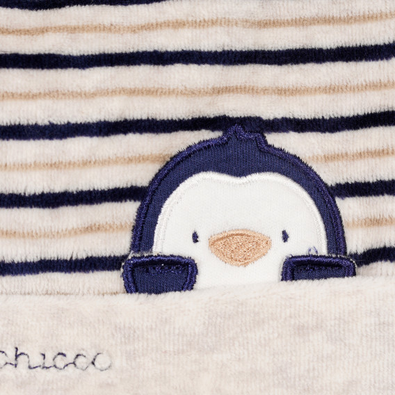 Καπέλο με εφαρμογή πιγκουίνος για ένα μωρό, πολύχρωμο Chicco 248863 2
