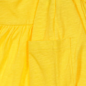 Φόρεμα με ιμάντες και βολάν για ένα μωρό, κίτρινο Benetton 248886 3