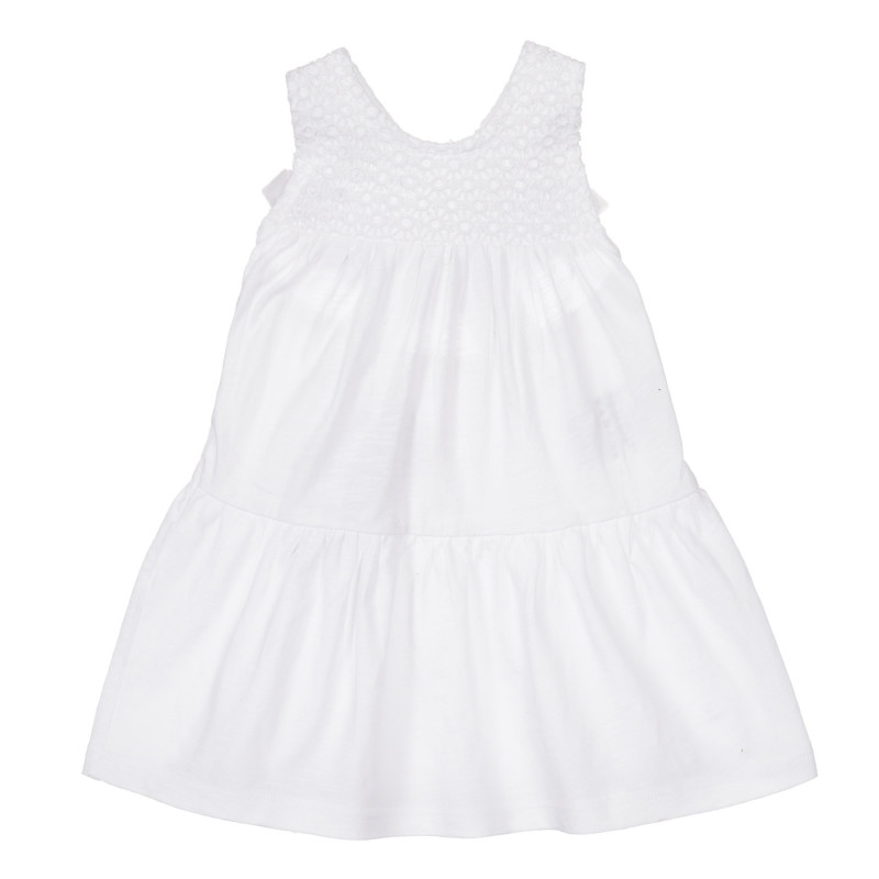 Φόρεμα με δαντέλα για ένα μωρό, λευκό  248892
