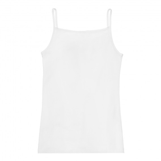 Βαμβακερή μπλούζα με τύπωμα πασχαλίτσα, λευκό Benetton 249062 3