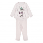 Βαμβακερές πιτζάμες με Μίνι ποντίκι για ένα μωρό, ροζ Benetton 249076 