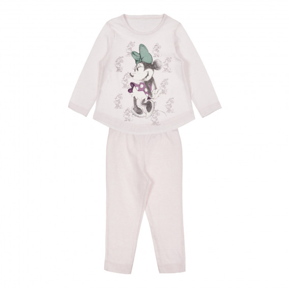 Βαμβακερές πιτζάμες με Μίνι ποντίκι για ένα μωρό, ροζ Benetton 249076 
