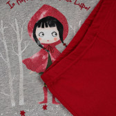 Βαμβακερές πιτζάμες με τύπωμα Little Red Riding Hood Benetton 249095 4