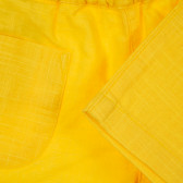 Βαμβακερό σορτς για ένα μωρό, κίτρινο Benetton 249129 3