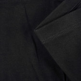Βαμβακερό κολάν με το λογότυπο της μάρκας, μαύρο Benetton 249240 3