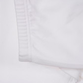 Βαμβακερό κολάν με δαντέλα στο τέλος των ποδιών για ένα μωρό, λευκό Benetton 249284 3