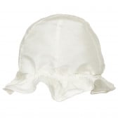Καπέλο μωρού με χείλος, λευκό Chicco 249451 3