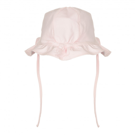 Βαμβακερό καπέλο με χείλος για μωρό, ροζ Chicco 249498 4